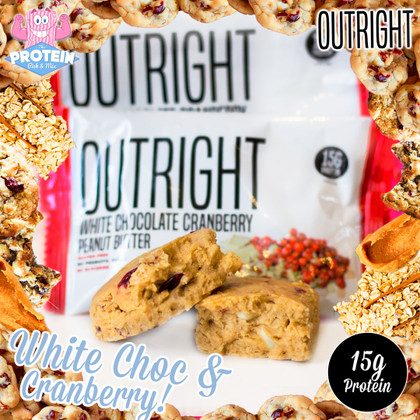OUTRIGHT bars get White Choc Chips and juicy Cranberries in Marc's latest flavour! OUTRIGHT bars get White Choc Chips and juicy Cranberries in Marc's latest flavour!