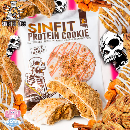 SinFit Limited Edition Pumpkin Spice Cookie now available! SinFit Limited Edition Pumpkin Spice Cookie now available!