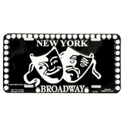 Broadway License Plate Broadway License Plate