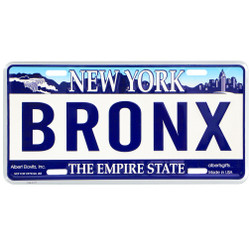 Bronx License Plate Bronx License Plate