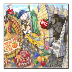 Thanksgiving Day Parade Coaster Thanksgiving Day Parade Coaster