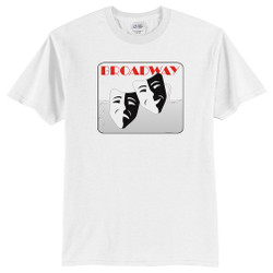 NYC Broadway Youth T-Shirt Comedy and Tragedy NYC Broadway Youth T-Shirt Comedy and Tragedy