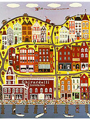 San Francisco Scene Note Cards San Francisco Scene Note Cards