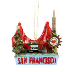 San Francisco Landmarks Christmas Ornaments San Francisco Landmarks Christmas Ornaments