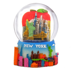 Mini New York Big Apple Snow Globe Souvenir Mini New York Big Apple Snow Globe Souvenir