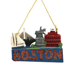 Boston Landmarks Christmas Ornament Boston Landmarks Christmas Ornament