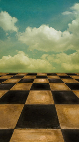 Checkered Sky Backdrop