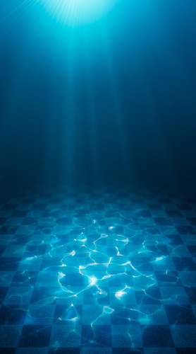 Ocean Tile Backdrop