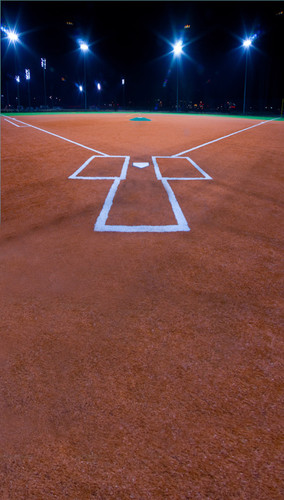 Batter's Box Backdrop