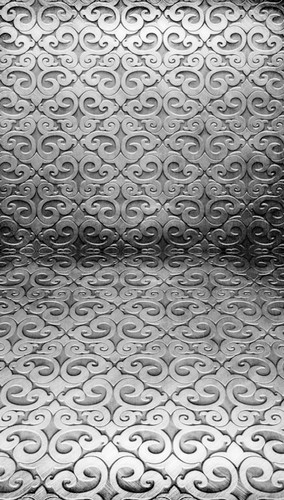 Carved Aluminum Room Backdrop