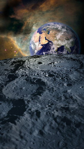 Moon View Backdrop
