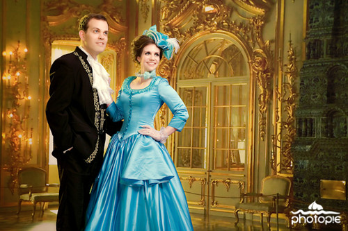 French Ballroom Photography Backdrop