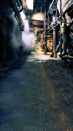 Steam Room Backdrop