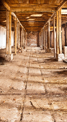 Vacant Barn Backdrop