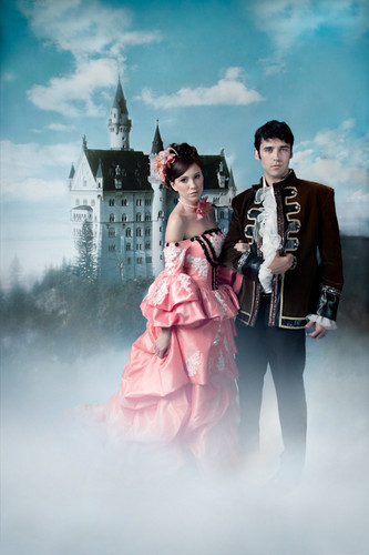 Castle in the Clouds Photography Backdrops