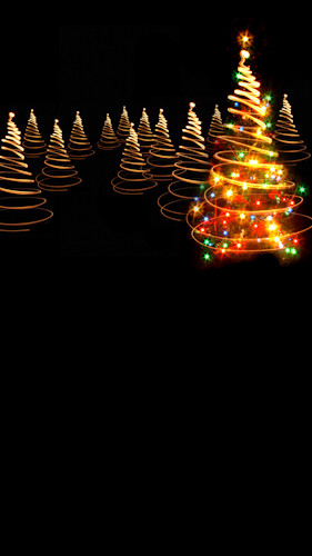 Light Twirl Tree Backdrop