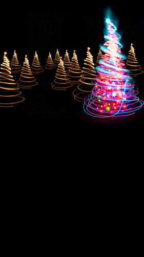 Diva Christmas Backdrop