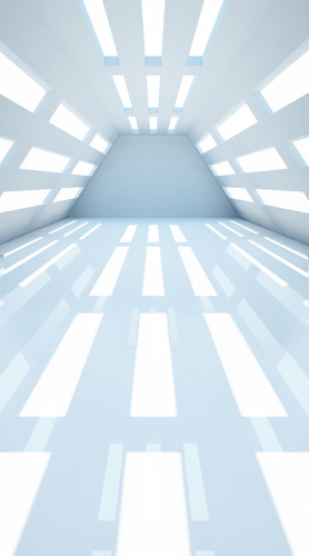 Futuristic Shiny Room Backdrop