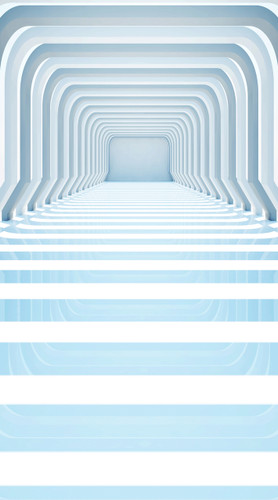 Futuristic Hallway Backdrop