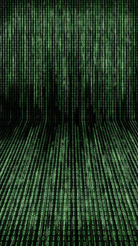 Binary Code Backdrop