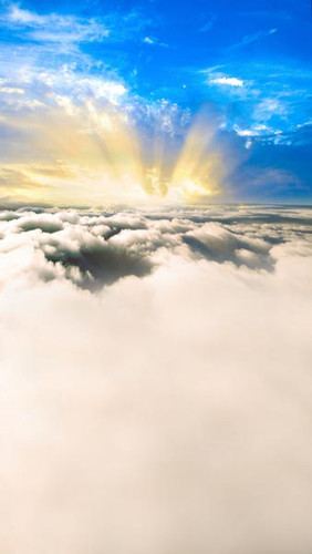 Walk in the Clouds Backdrop