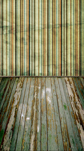 Grunge Carpetbag Stripe Backdrop-(Mint)