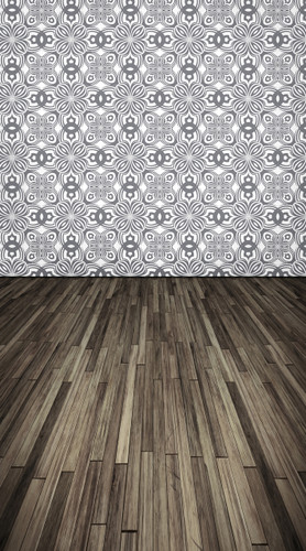Modern Papercut Room Backdrop