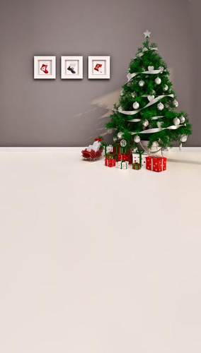 Merry Little Christmas Backdrop