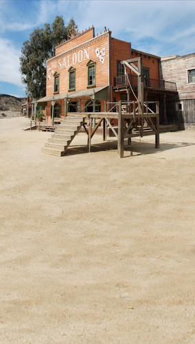 Old West Justice Backdrop