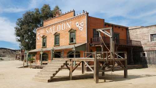 Old West Justice Backdrop
