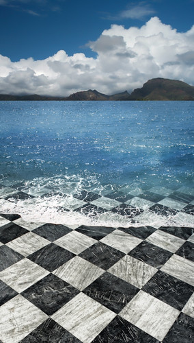 Beach Elegance Backdrop