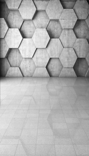 Hexagonal Chic Backdrop