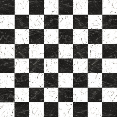Black and White Marble Floor