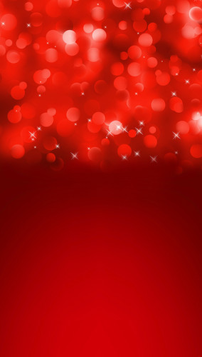 Christmas Red Sparkle Confetti
