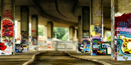 Graffiti Bridge Wide Format