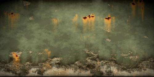 Rust Stained Room Wide Format