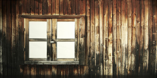 Barn Window Wide Format
