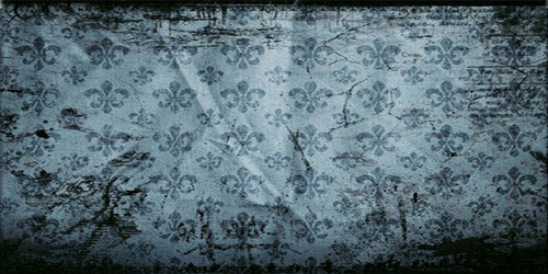Fleur de Lis (Blue) Wide Format