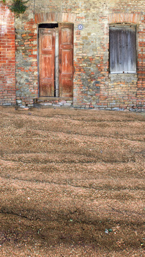 Italian Brick House Backdrop