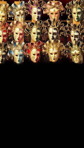 Venetian Masks Backdrop