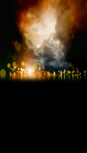 Bokeh Storm Backdrop