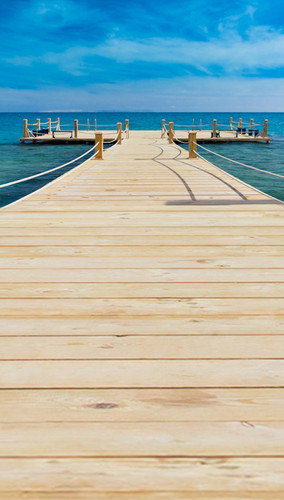 Dock on the Water Backdrop