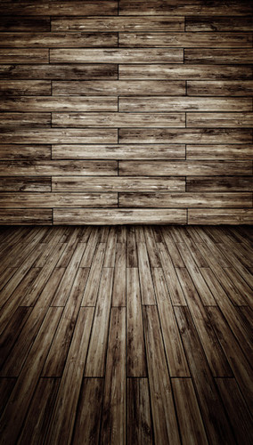Horizontal Wood Planks Backdrop