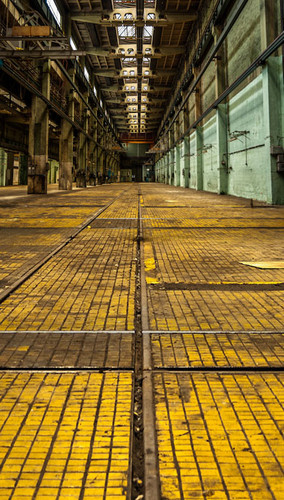 Industrial Warehouse Backdrop