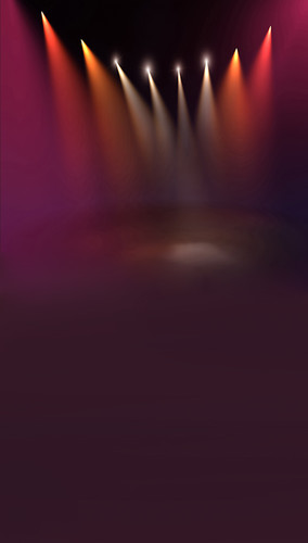 Warm Spotlights Backdrop