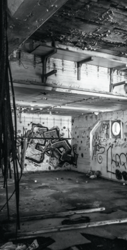 Abandoned Graffiti Garage
