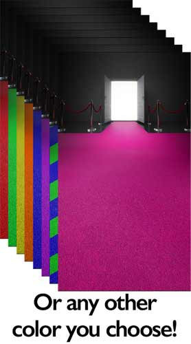 Custom Red Carpet Entrance Backdrop