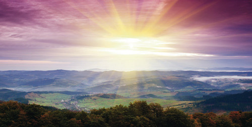 Purple Mountains Majesty Backdrop