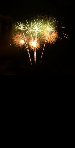 Limeade Fireworks Backdrop