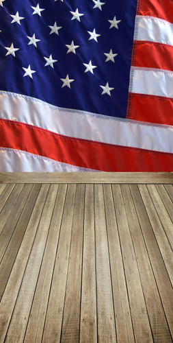 Flag Wall Backdrop